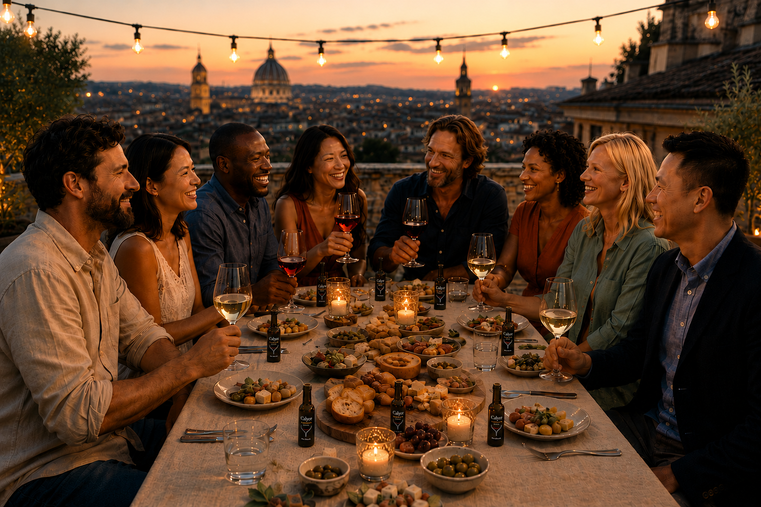 Momento Calyce aperitivo o serata a casa con amici